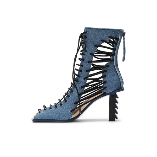 Lost In Echo Ankle Boots Women's Denim