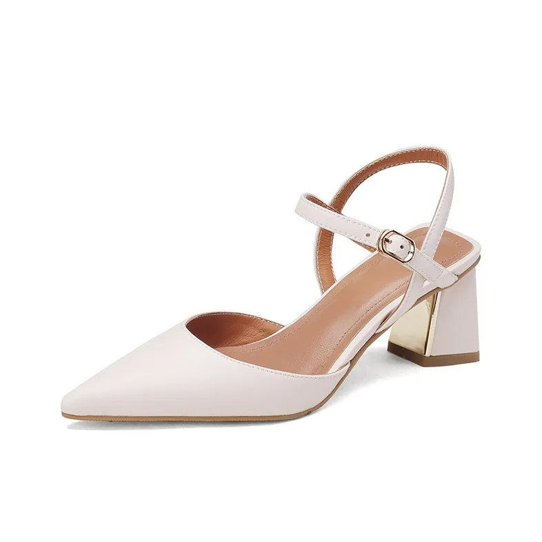 Naiyee Block Heel High Heels 6cm Women's-3
