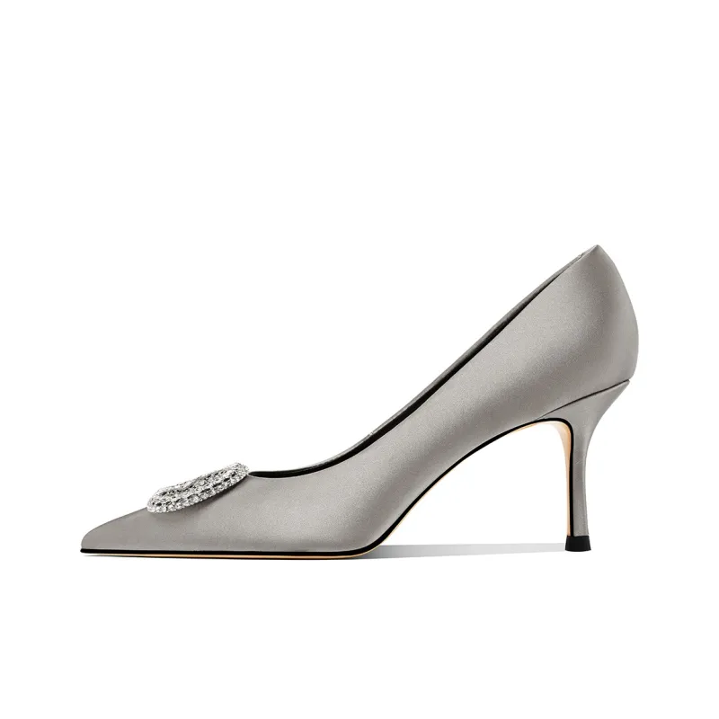Shesrim Slim Heel High Heels 7cm Women's-4