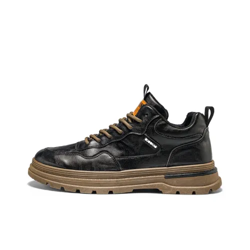 EASTERN CAMEL Ankle Length Martin Boot Men's