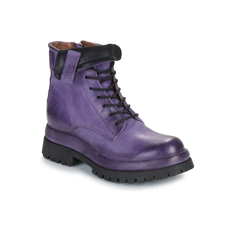 AirStep AS98 Ankle Boots 5cm Women's Purple-3