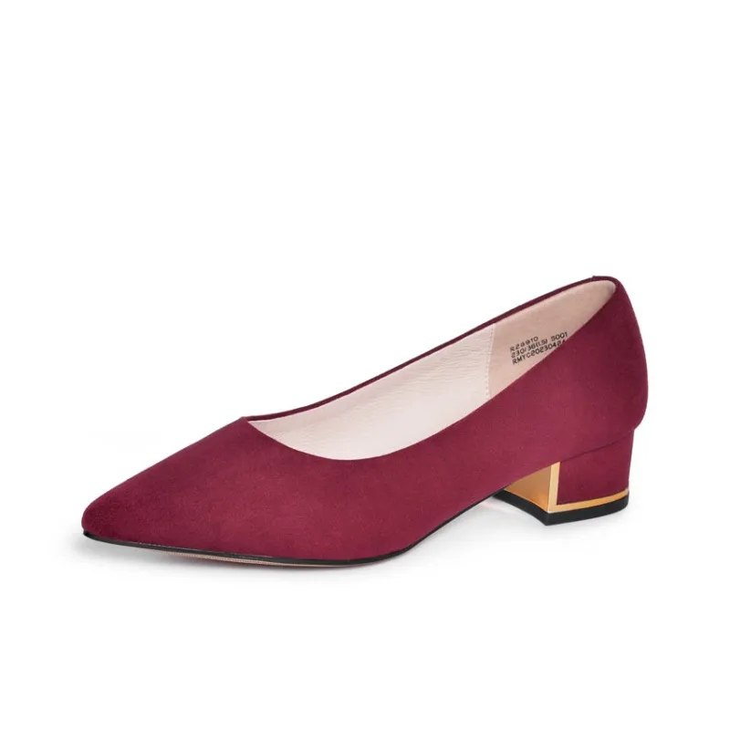 Reemoor Chunky Heel High Heels 4cm Women's-1
