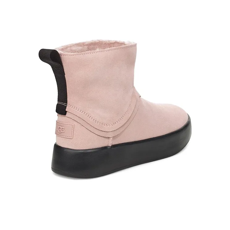 UGG Classic Boom Boot Fleece Lined Pink Women's-3