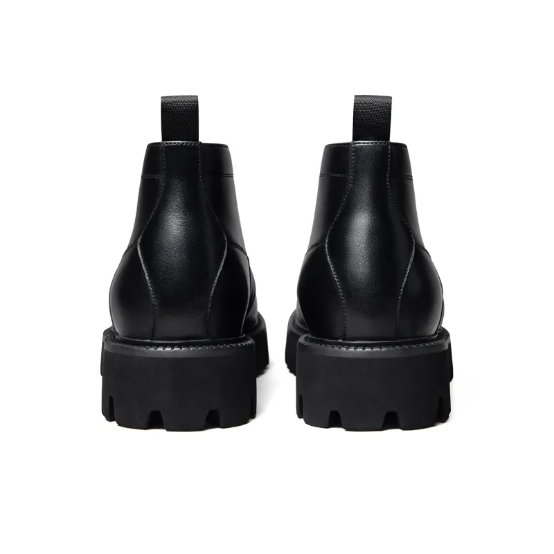 Zuti Short Martin Boot 7.5cm Men's Black-3