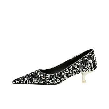 QITUMAUL Slim Heel High Heels 4.5cm Women's