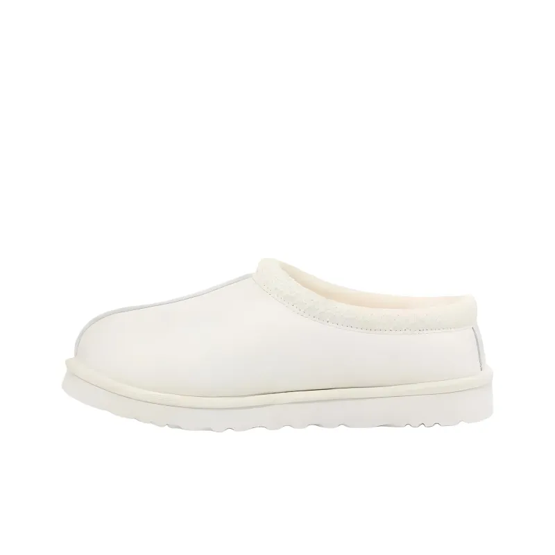 UGG Tasman Leather Slipper White-0