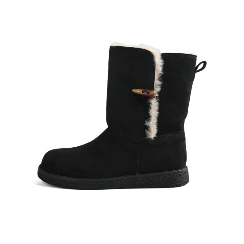 An Old Man Snow Boots Women's Brown/Khaki/Black-7