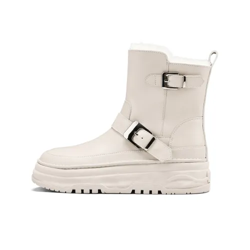 BOERDIQI Warm Height Increasing Short Snow Boots Women's
