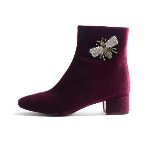 STEVE MADDEN Ankle Boots Women's Burgundy