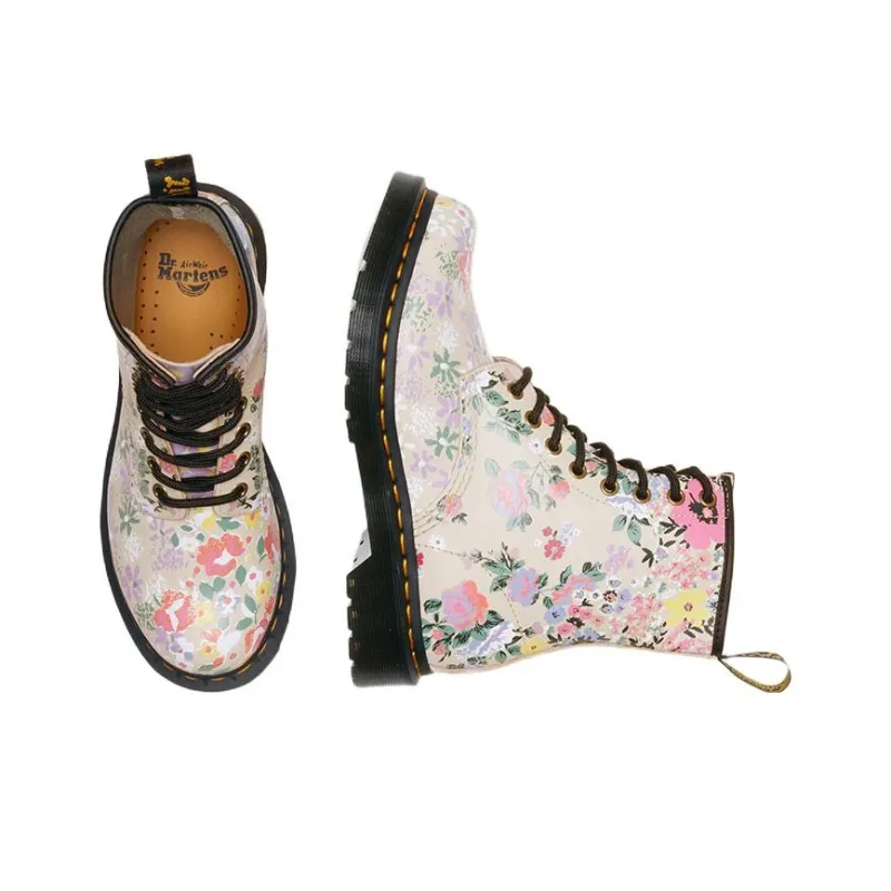 Dr.Martens 1460 Short Martin Boot Women's Beige-4