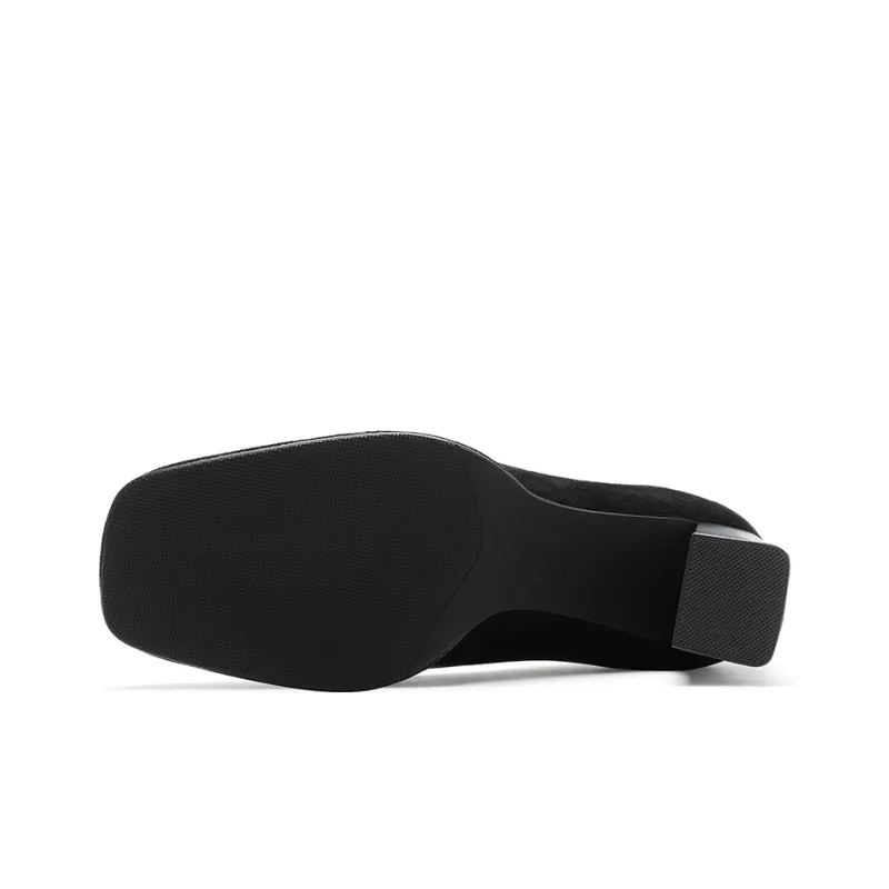 ELLE Slim Heel High Heels 8cm Women's-4
