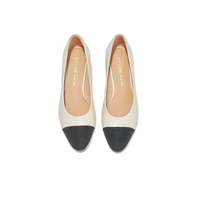 PT'SON Chunky Heel High Heels 4cm Women's-13