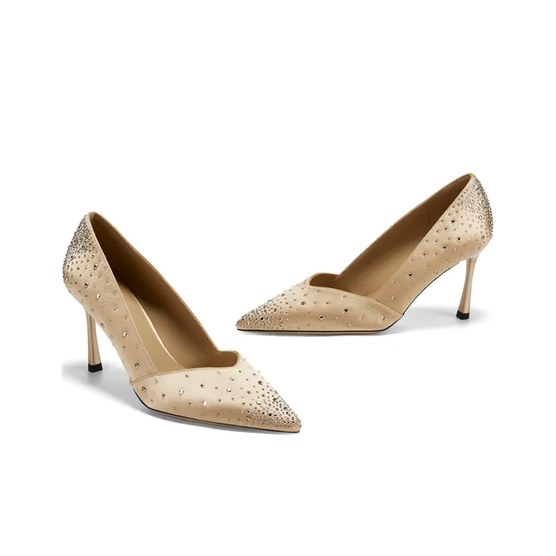 FOR YOU FOREVER Slim Heel High Heels 7.5cm Women's-12