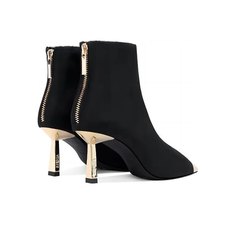 JESSICA SOPHIA Ankle Boots 6cm Women's Black-3