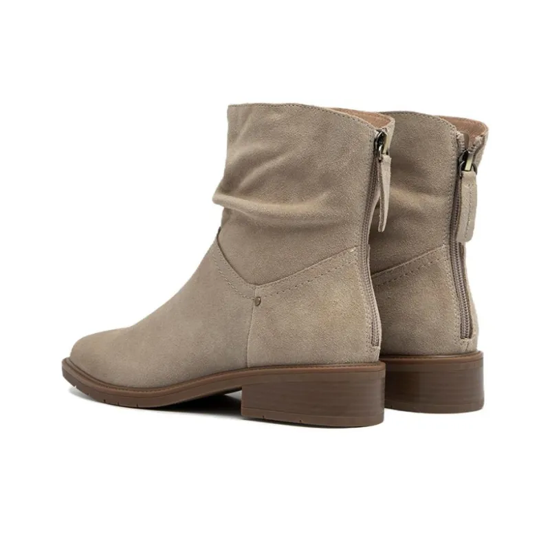 BATA Ankle Boots Women's Black/Apricot/Brown-7