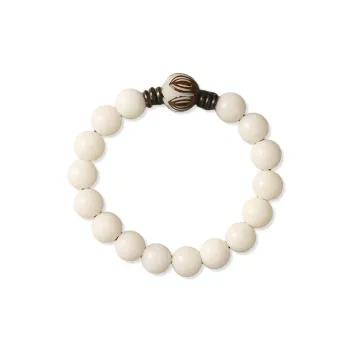 Baozhi White Jade Bodhi Bracelets Unisex