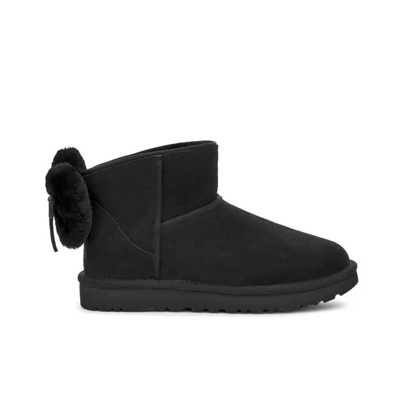UGG Classic Mini Bow 'Black' Women's-1