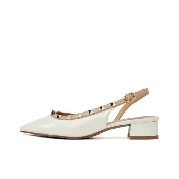 PT'SON Chunky Heel High Heels 3.8cm Women's