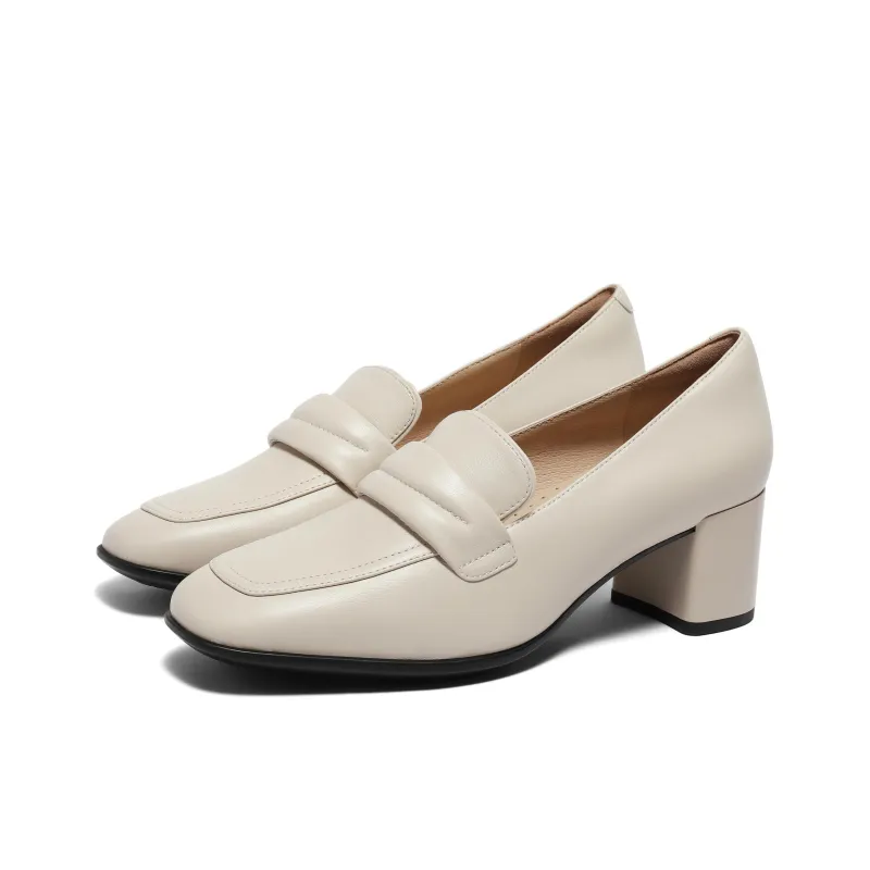 Senda Chunky Heel High Heels Women's-9