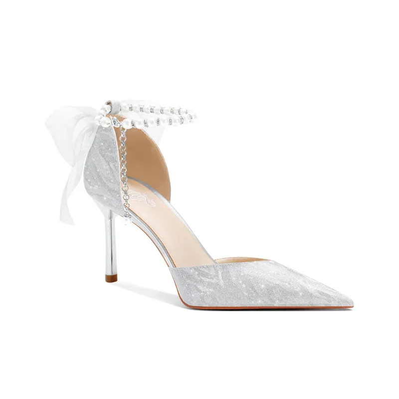 MEIAI Slim Heel High Heels Women's-1