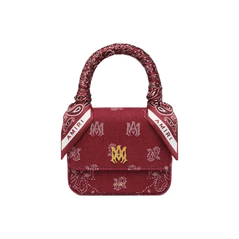AMIRI Polyester Shoulder Bag Crossbody Bag Handbag Micro Women's Red-0