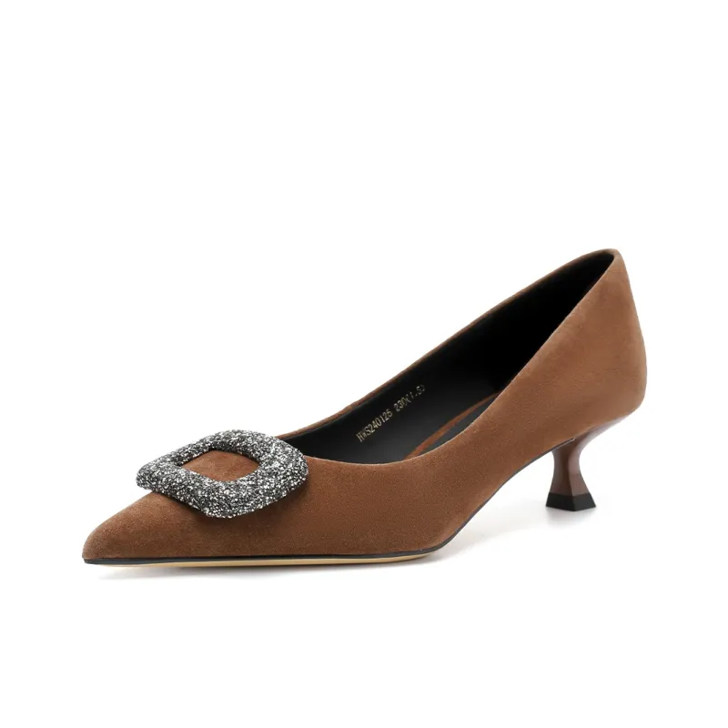 HARSON Slim Heel High Heels Women's-9