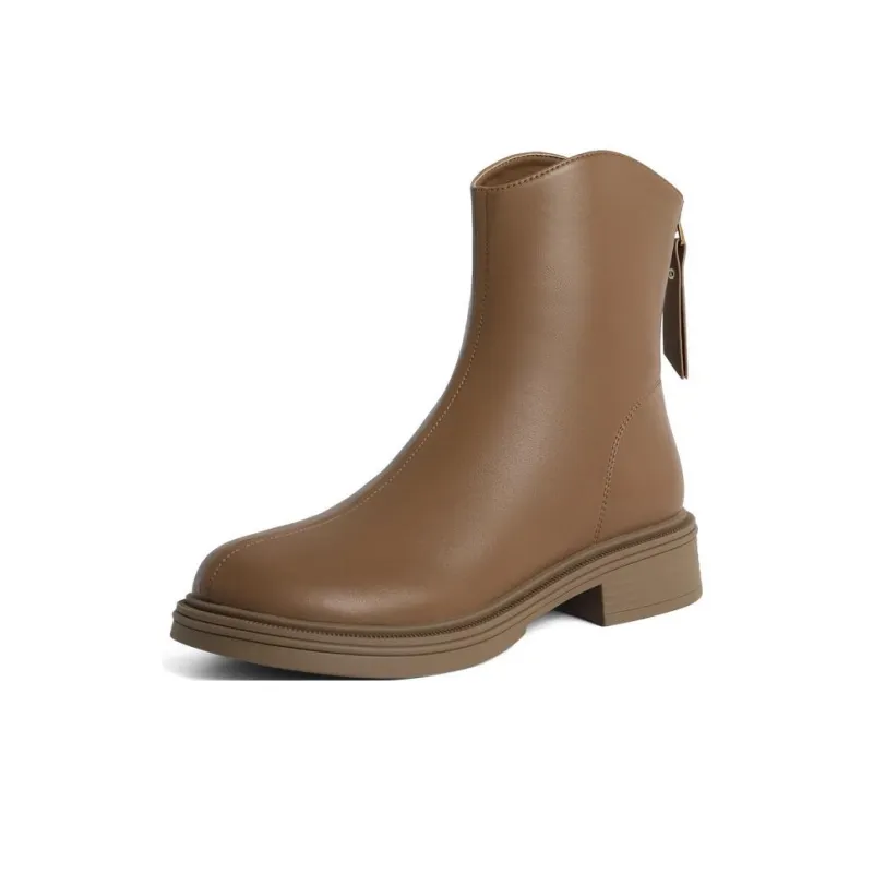 BELLE Ankle Boots Women's Black/Brown-5