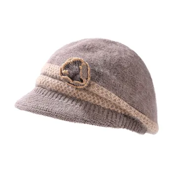 Yamaichi Maru Rabbit Fur Acrylic Polyester Nylon Berets Unisex
