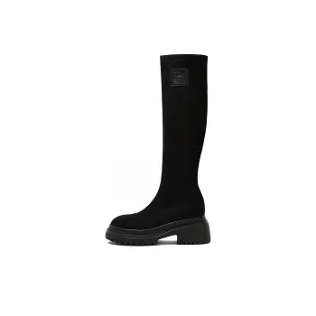 CAMEIDO Knee high Boots 6.5cm Women's Black