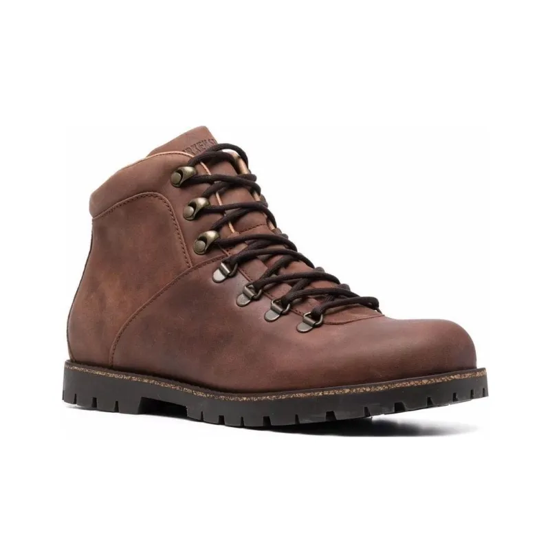 Birkenstock Ankle Length Martin Boot Men's Brown-1