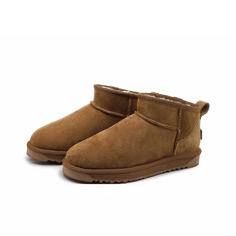 TASMAN AUS Snow Boots Unisex Black/Chestnut-7