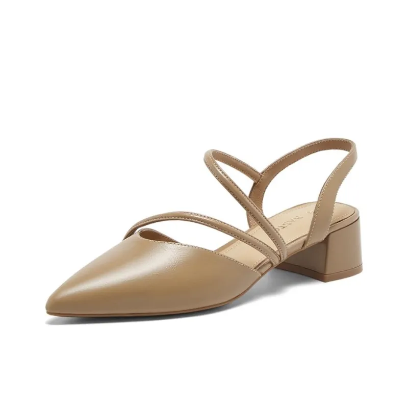 BASTO Chunky Heel High Heels Women's-1