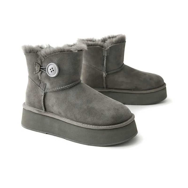 Marie Claire Warm Short Snow Boots Women's-4