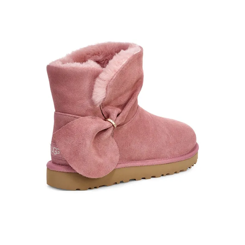 UGG Classic Mini Twist 'Pink Red' Women's-3