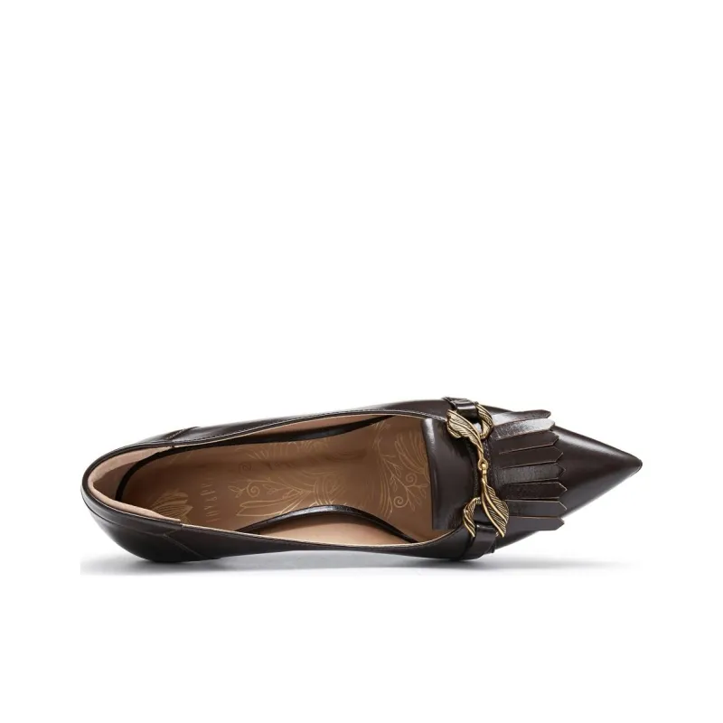 Joypeace Autumn Letter Slim Heel High Heels 6cm Women's-3