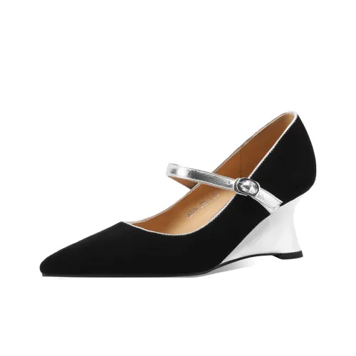 Ruby L Wedge Heel High Heels 6.6cm Women's