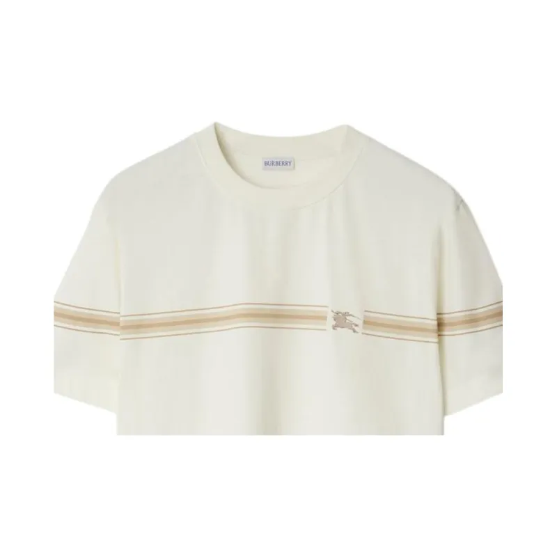 Burberry Striped Crewneck T Shirt-6