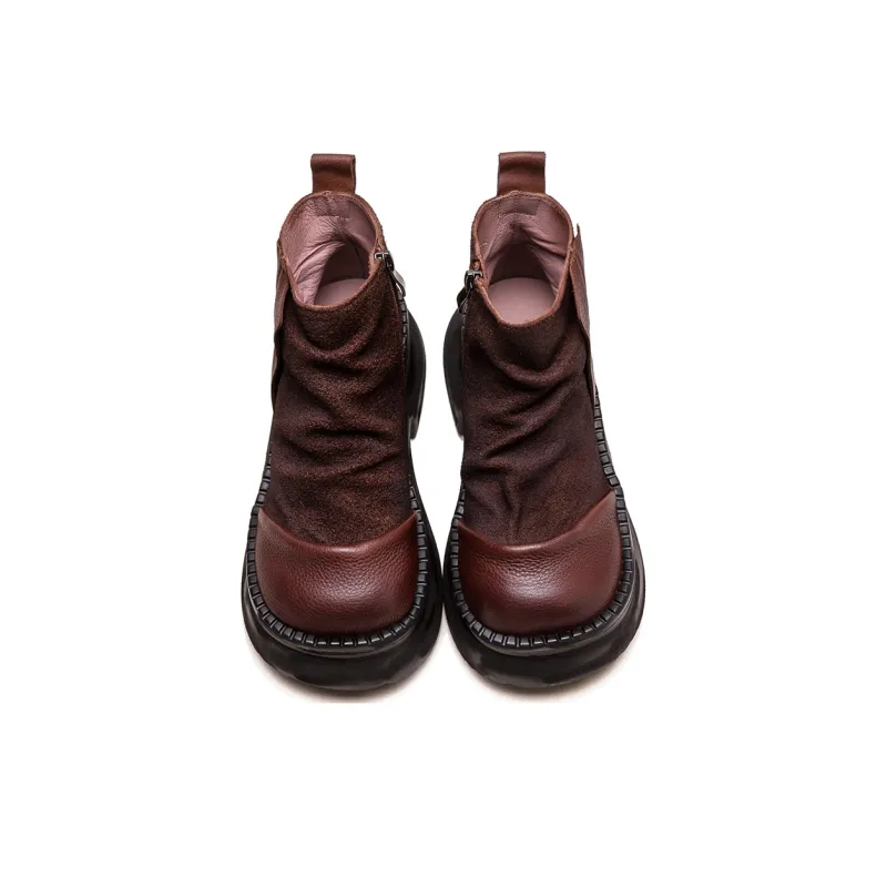 Jay Ankle Boots Women's Brown/Green/Black-3