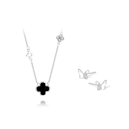 KUMET Sterling Silver Necklaces Women's Couple Birthday Gift For Anniversary