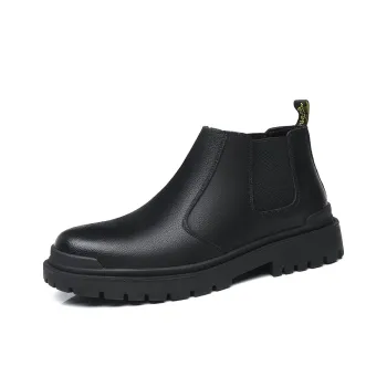 Mr. Thorn Tree Ankle Boots Short Unisex Black