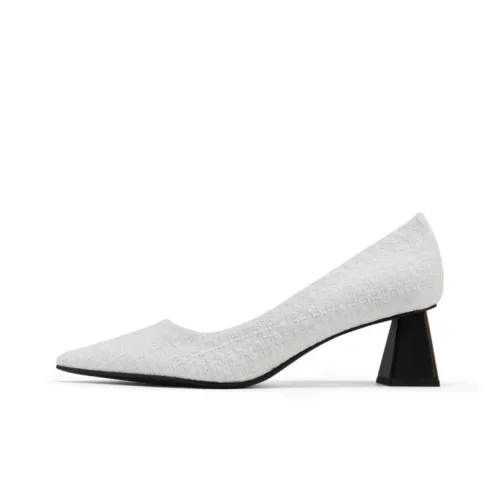 CHARLES&KEITH Chunky Heel High Heels 5cm Women's