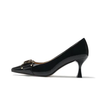 LESELE Flared Heel High Heels 4cm Women's