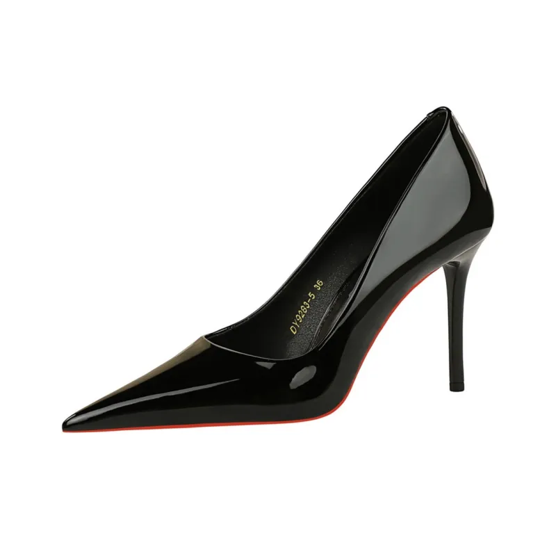 Dunnu Slim Heel High Heels 9.5CM Women's-1