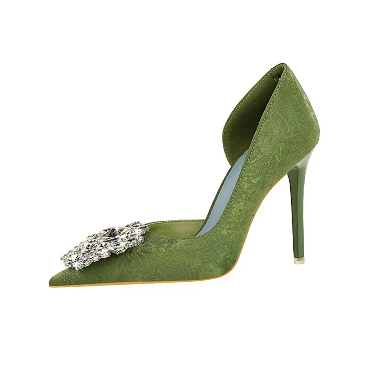 BIGTREE Slim Heel High Heels Women's-0