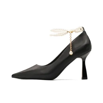Ainer cat Slim Heel High Heels 8cm Women's