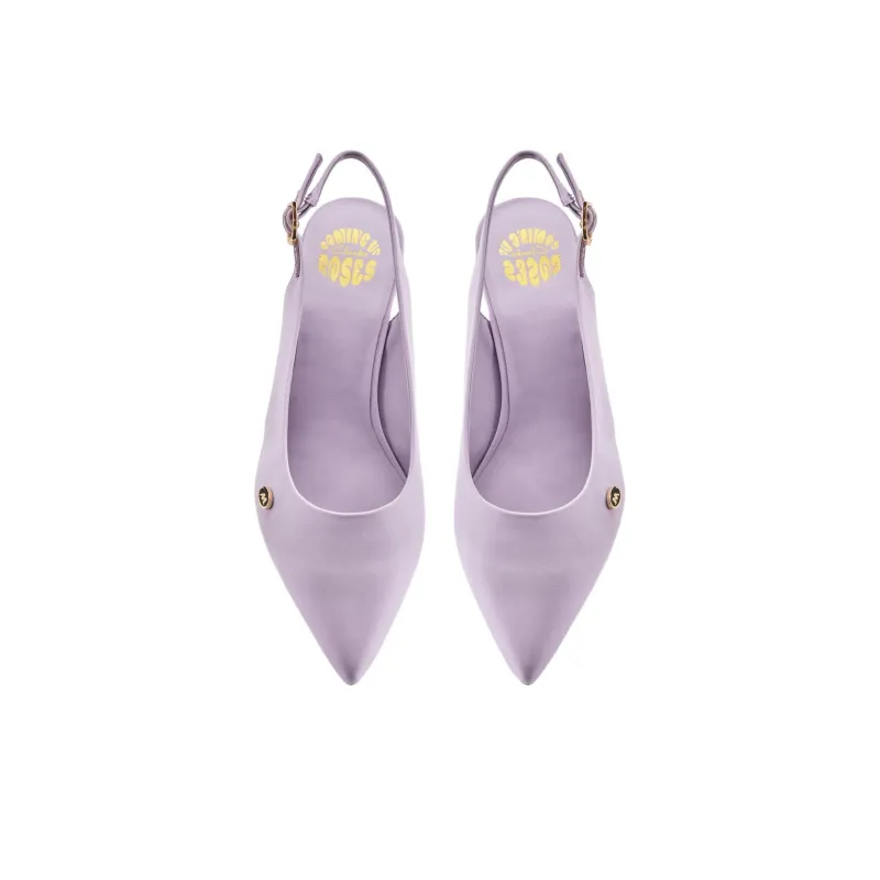 Martine Rose x Clarks Sling 2 Slim Heel High Heels 6cm Women's Purple-3