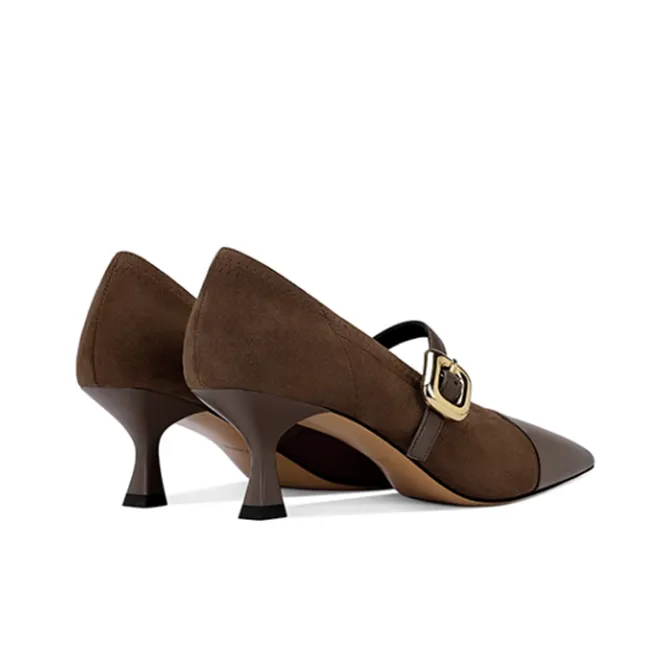 JESSICA SOPHIA Slim Heel High Heels 5.5cm Women's-4