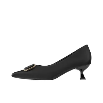JOSINY Low Vamp Pointed Toe Elegance Unlined Shoes Slim Heel High Heels 5cm Women's