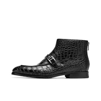 ROBERTA DI CAMERINO Ankle Boots Men's Black