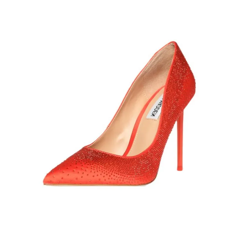 STEVE MADDEN Slim Heel High Heels 10.5cm Women's Orange-2